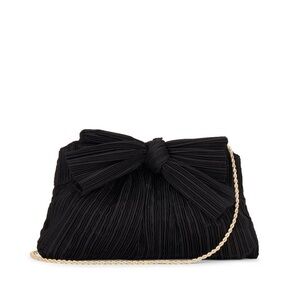 Loeffler Randall Raynr Pleated Frame Clutch with Bow